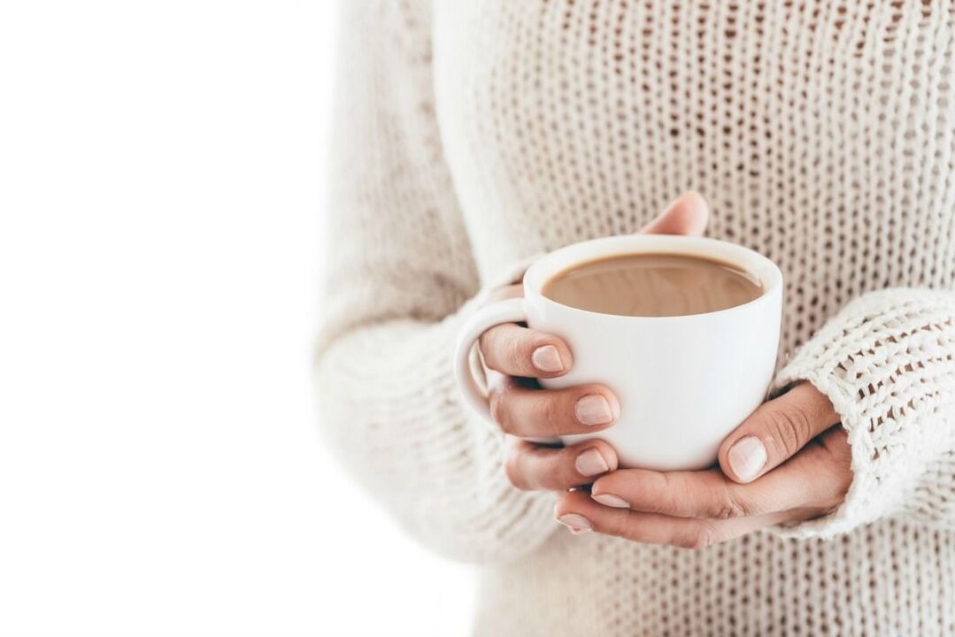 A glass with Keto Coffee for weight loss